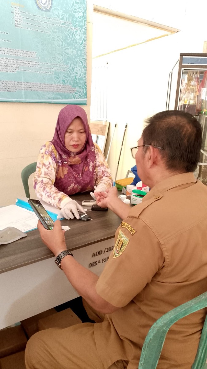 Kegiatan Posyandu Melati Desa Ribang 