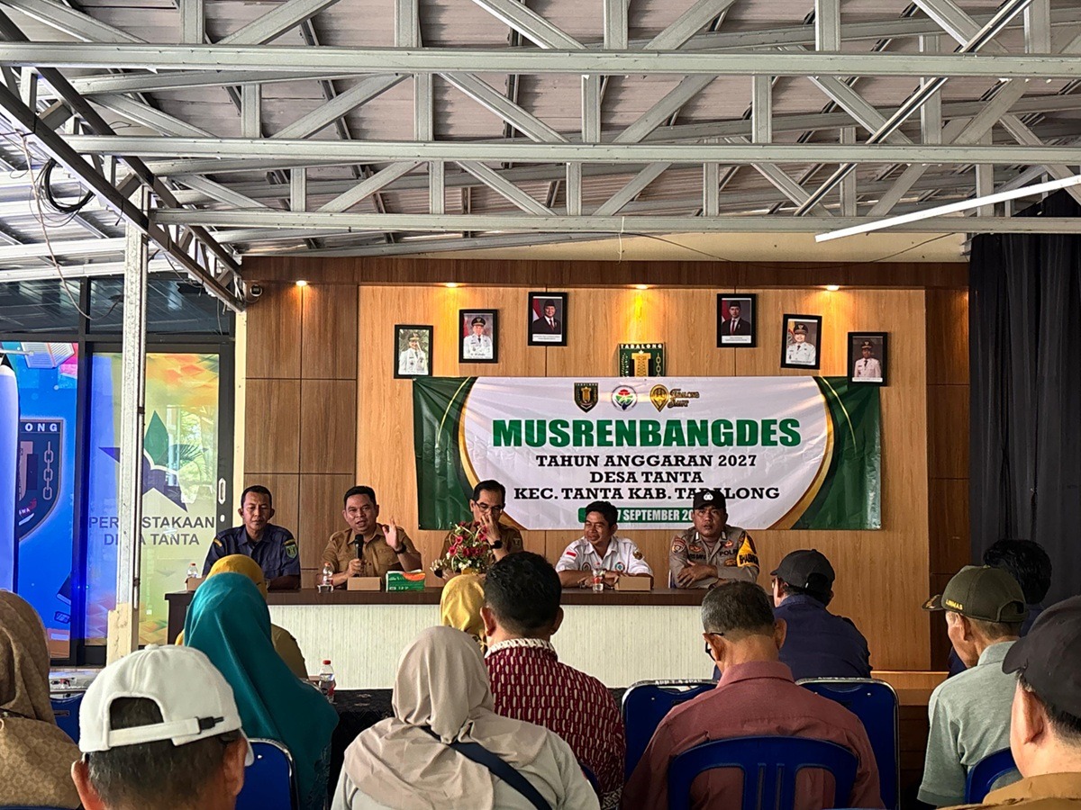 Musrenbangdes 2027 Desa Tanta Digelar, Wadah Masyarakat Sampaikan Aspirasi dan Usulan Pembangunan
