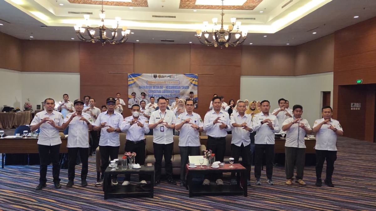 Tingkatkan Kapasitas Aparatur, Pemerintah Desa Tanta Ikuti Bimtek Administrasi dan Perencanaan Desa
