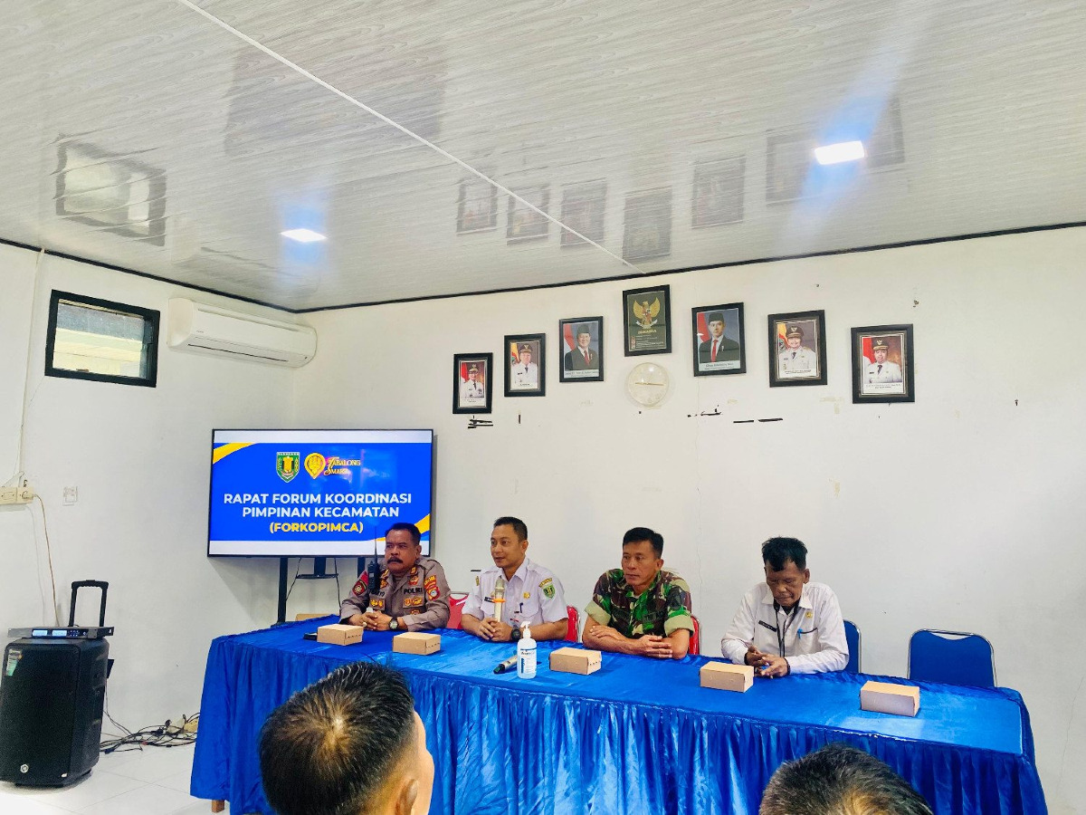 Rapat Koordinasi Forkopimca Murung Pudak Bahas Antisipasi Karhutla dan Kekeringan