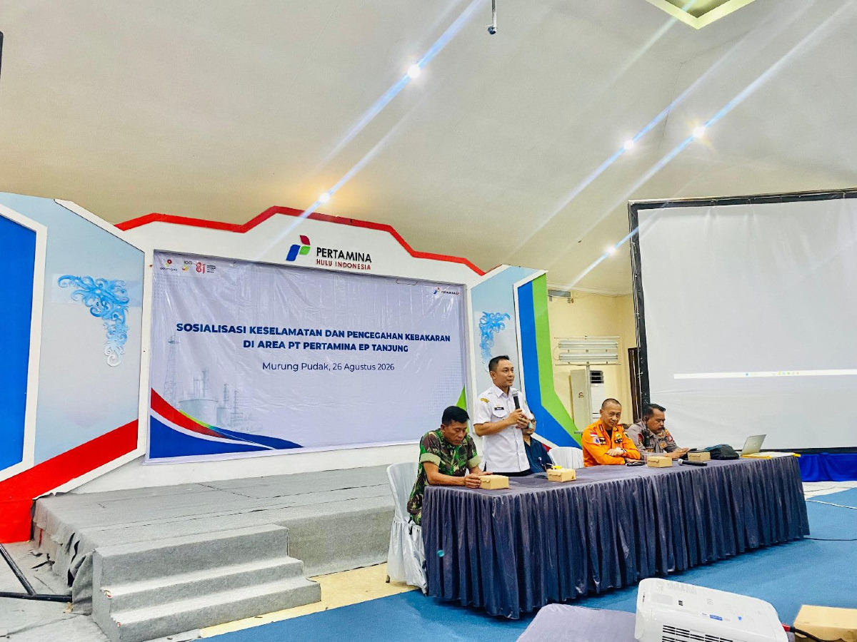 Desa Kapar Ikuti Sosialisasi Keselamatan dan Pencegahan Kebakaran di Area Pertamina EP Tanjung