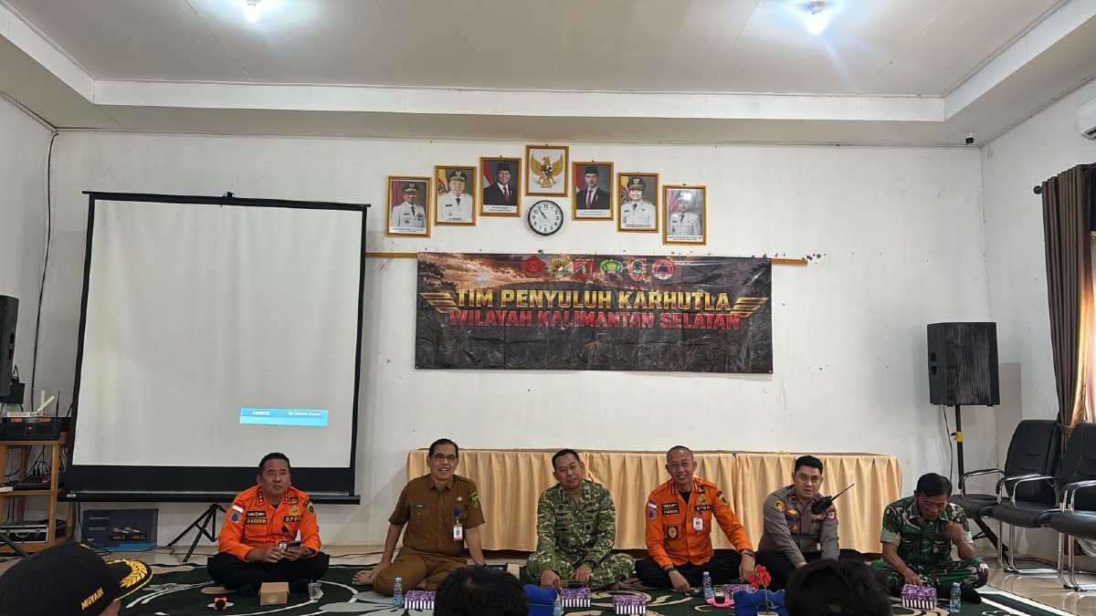 Aparat Desa Tanta Ikuti Penyuluhan Pencegahan Karhutla, Perkuat Kesiapsiagaan di Tingkat Desa