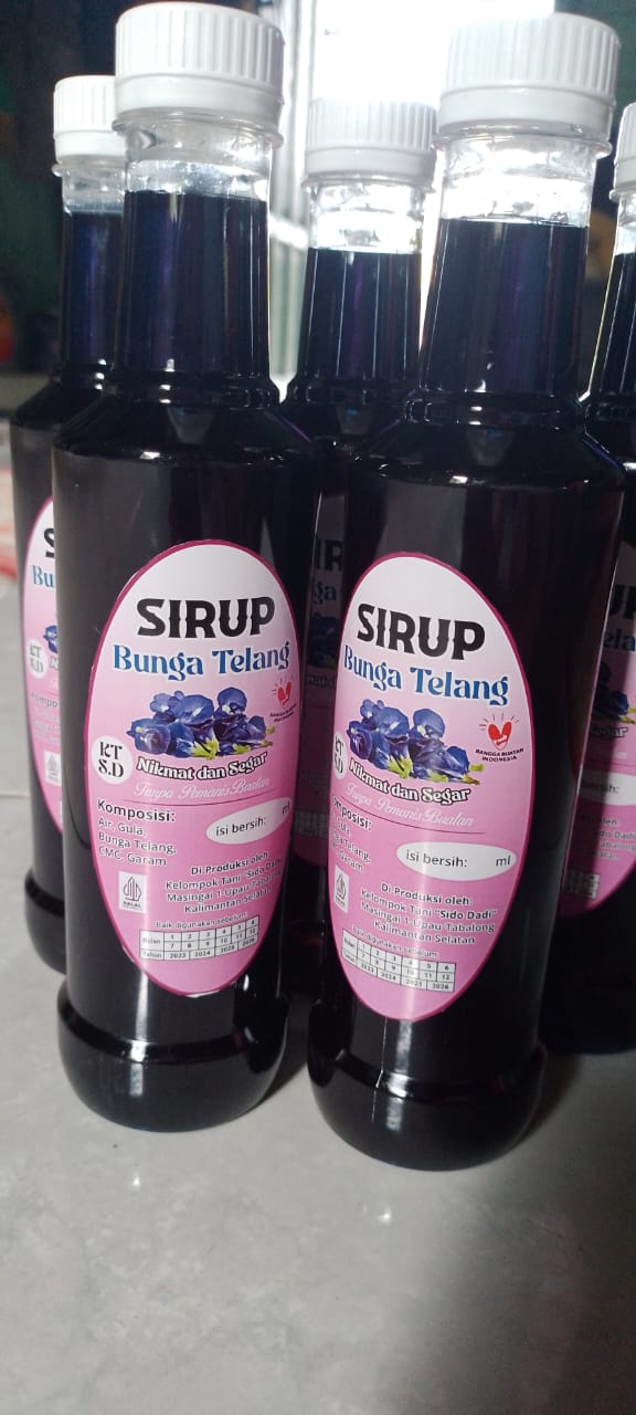 SIRUP BUNGA TELANG
