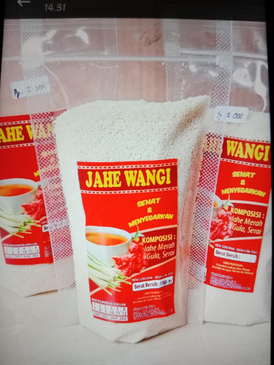 JAHE WANGI