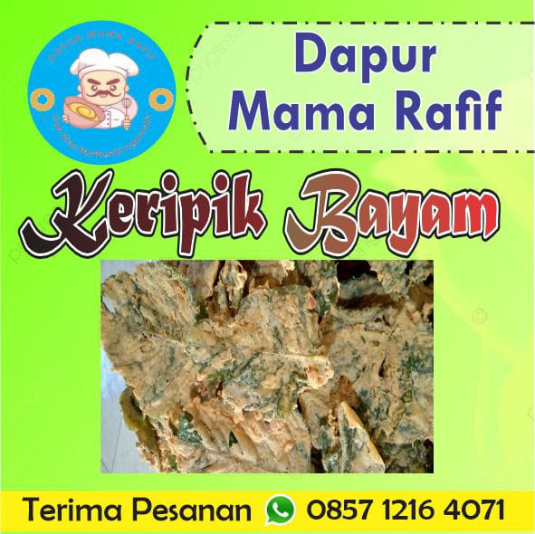 Keripik Bayam Mama Rafif