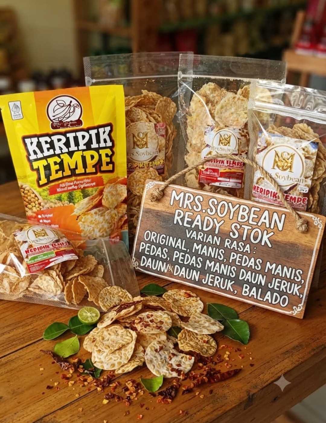 Keripik Tempe Mrs.Soybean