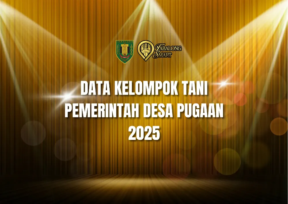 DATA KELOMPOK TANI DESA PUGAAN