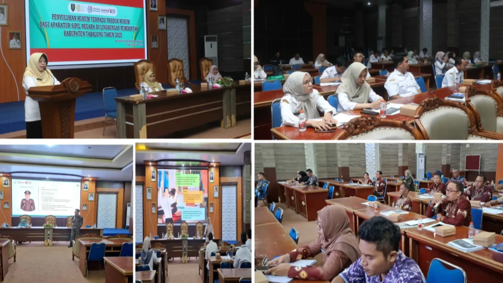 PENYULUHAN HUKUM TERPADU PRODUK HUKUM BAGI APARATATUR SIPIL NEGARA DI LINGKUNGAN PEMERINTAH KABUPATEN TABALONG TAHUN 2025 TGL 21 S/D 22 MEI 2025