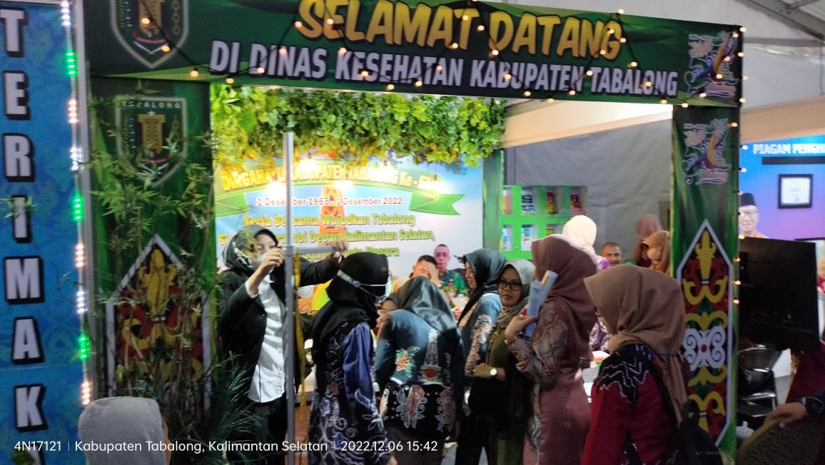 Dinas Kesehatan Kabupaten Tabalong di Pekan Raya Tabalong