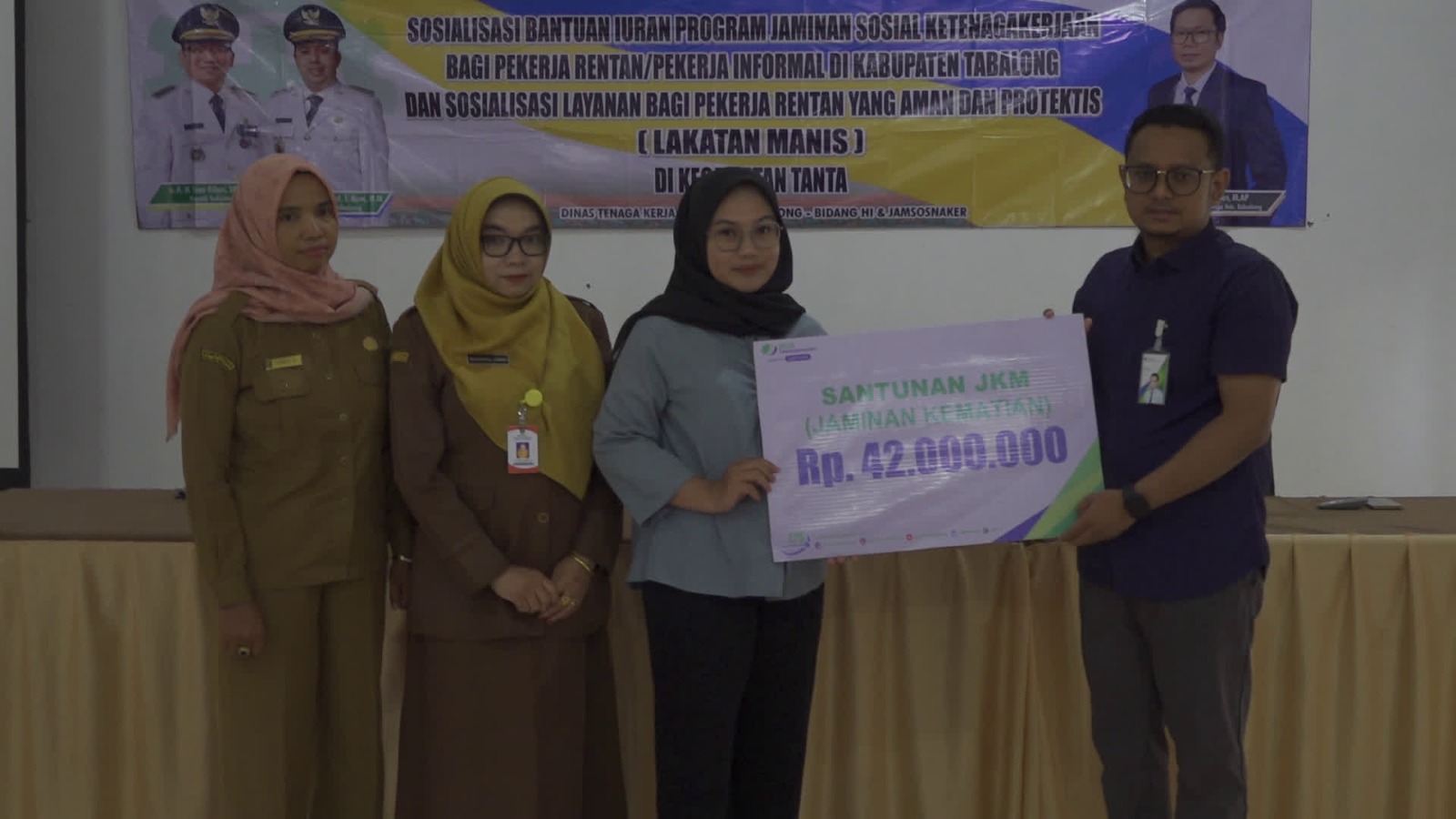 Pemkab Tabalong Perluas Perlindungan, 28 Ribu Pekerja Rentan Kini Terdaftar BPJS Ketenagakerjaan