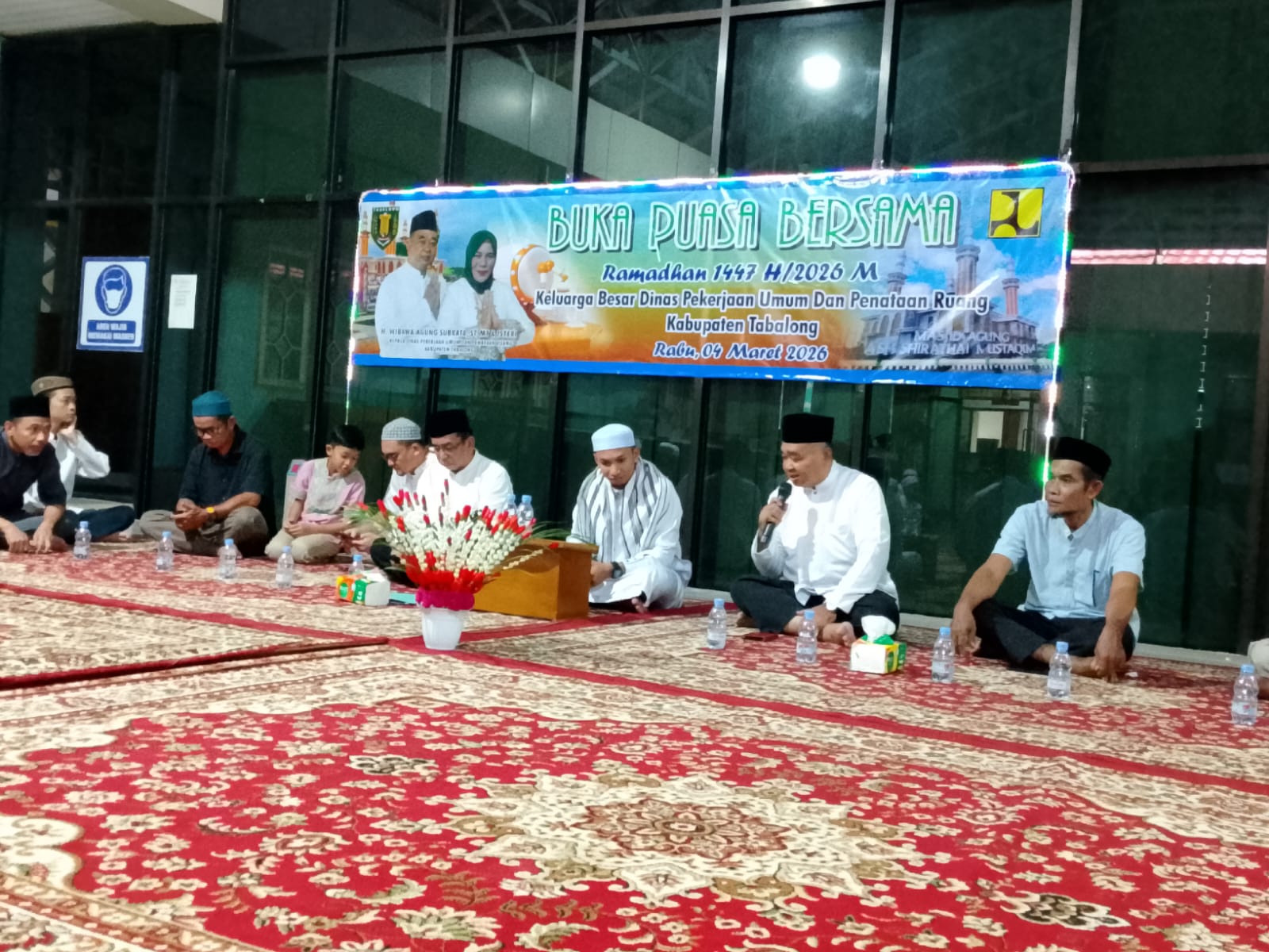 Pererat Silaturahmi, Dinas PUPR Tabalong Gelar Buka Puasa Bersama Seluruh Karyawan