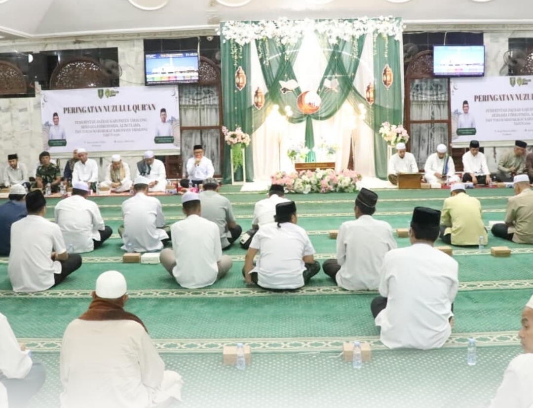 Bupati Tabalong Hadiri Peringatan Nuzulul Quran 1447 H