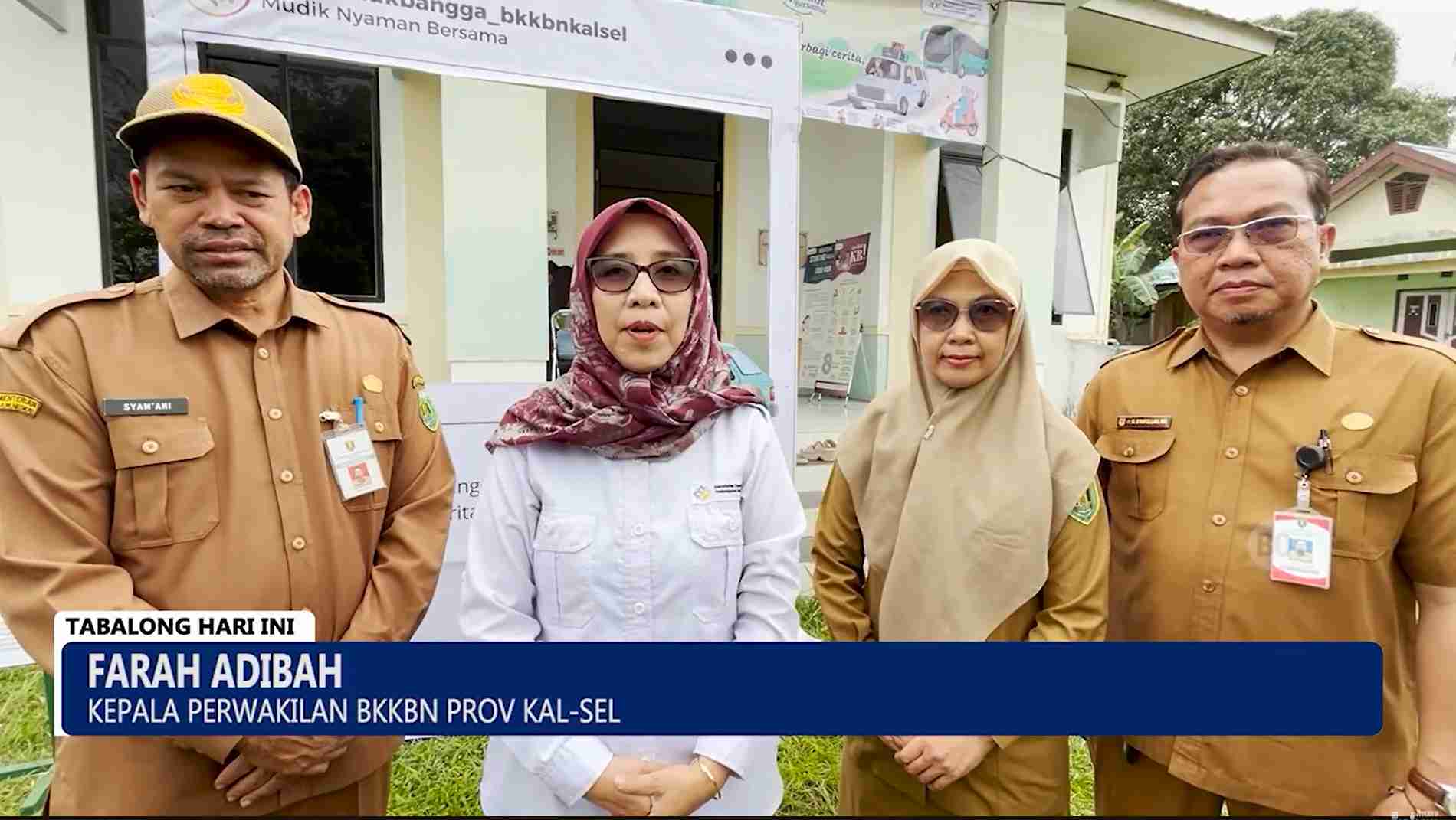 Dinsos P3AP2KB Tabalong Bersama BKKBN Kalsel Salurkan Bantuan GENTING bagi Keluarga Berisiko Stunting di Desa Maburai