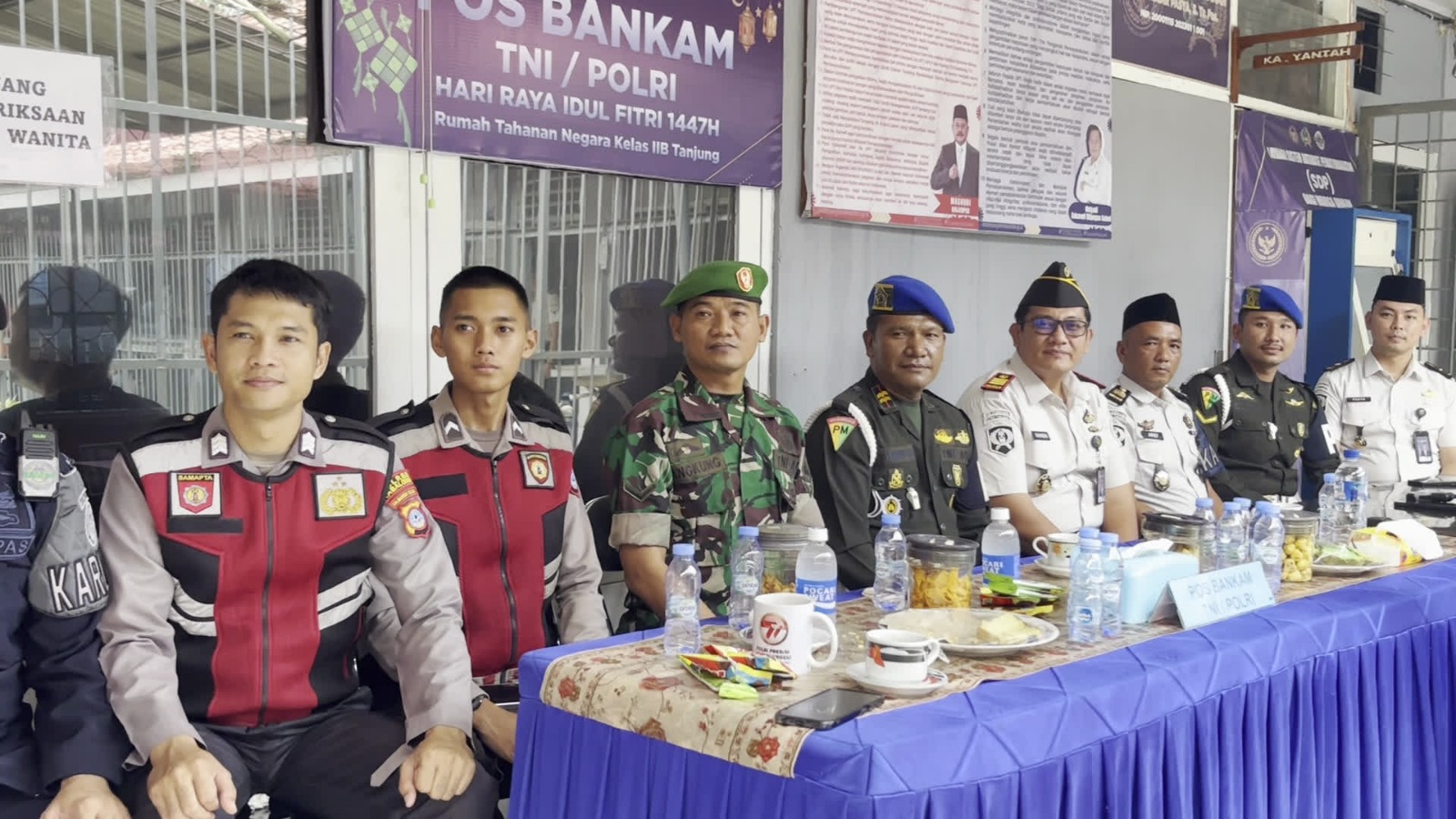 Layanan Kunjungan Rutan Kelas IIB Tanjung Berjalan Aman dan Kondusif