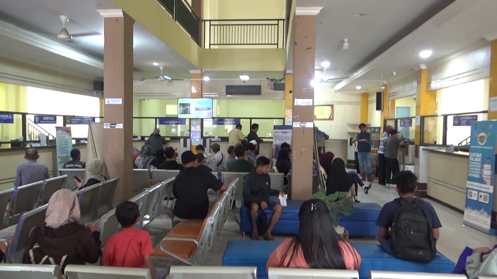 Masyarakat Beralih ke Digital, Pengunjung Samsat Tanjung Tak Naik Pasca Libur Panjang