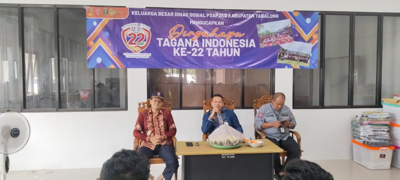 HUT ke-22 Tagana Indonesia, Dinsos P3AP2KB Kabupaten Tabalong Perkuat Sinergi Pengabdian untuk Ketangguhan Negeri