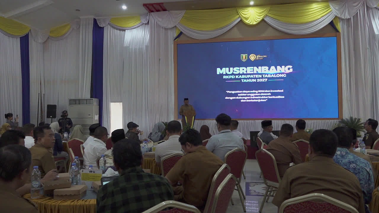 Musrenbang RKPD 2027 Tabalong: Fokus Tingkatkan SDM, Layanan Publik, & Investasi