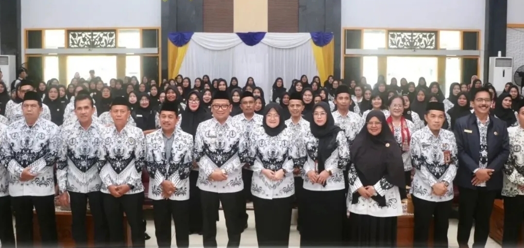 Hadiri Halal Bihalal Bersama PGRI, Bupati Tabalong Minta Dukungan Untuk Tingkatkan Kualitas Putra Putri Tabalong