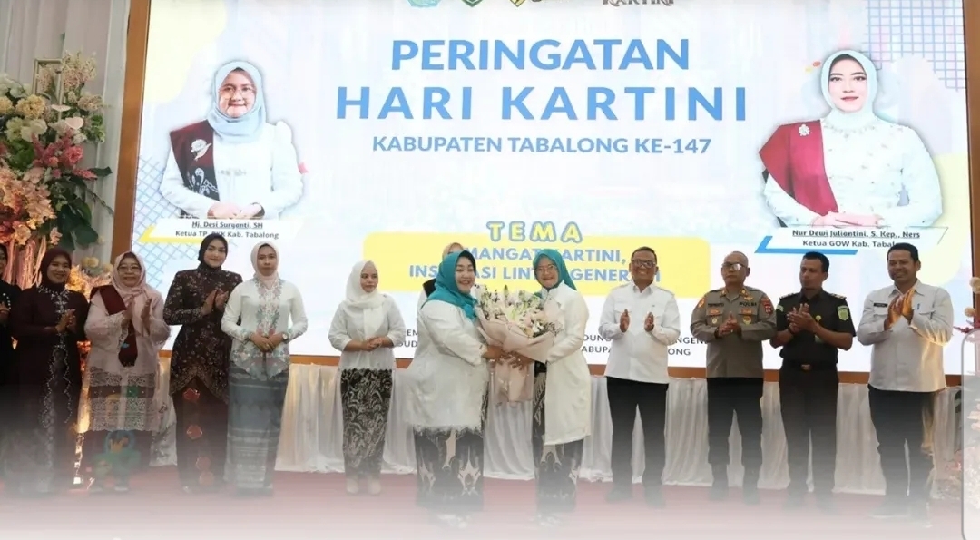 Bupati Hadiri Peringatan Hari Kartini 2026, Dorong Peran Perempuan dalam Pembangunan