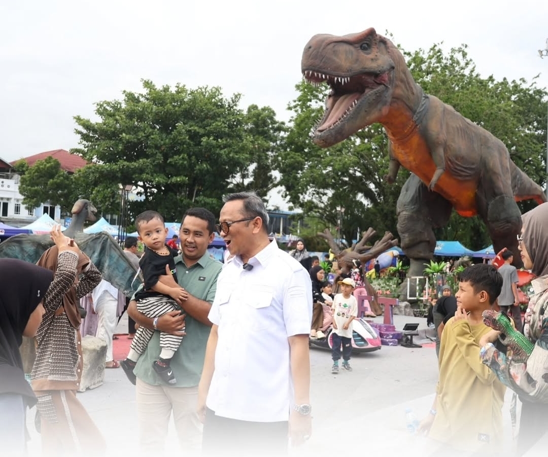 Bupati Tabalong Resmikan Pembukaan Dino Planet, Dukung Hiburan Edukatif dan Perputaran Ekonomi Daerah