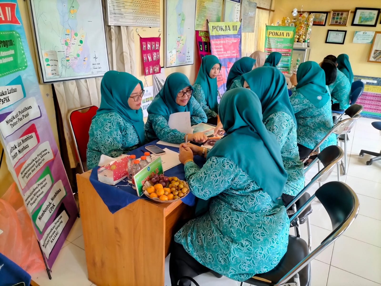 Lomba Administrasi PKK Tingkat Kabupaten di Kecamatan Jaro