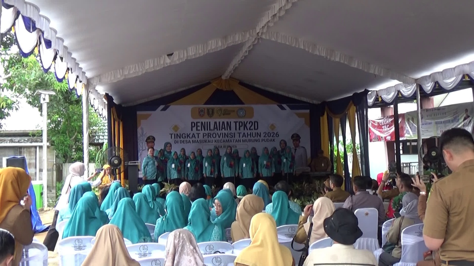 Penilaian Lomba Peningkatan Kualitas Keluarga Tingkat Provinsi Kalsel, Desa Masukau Wakili Tabalong