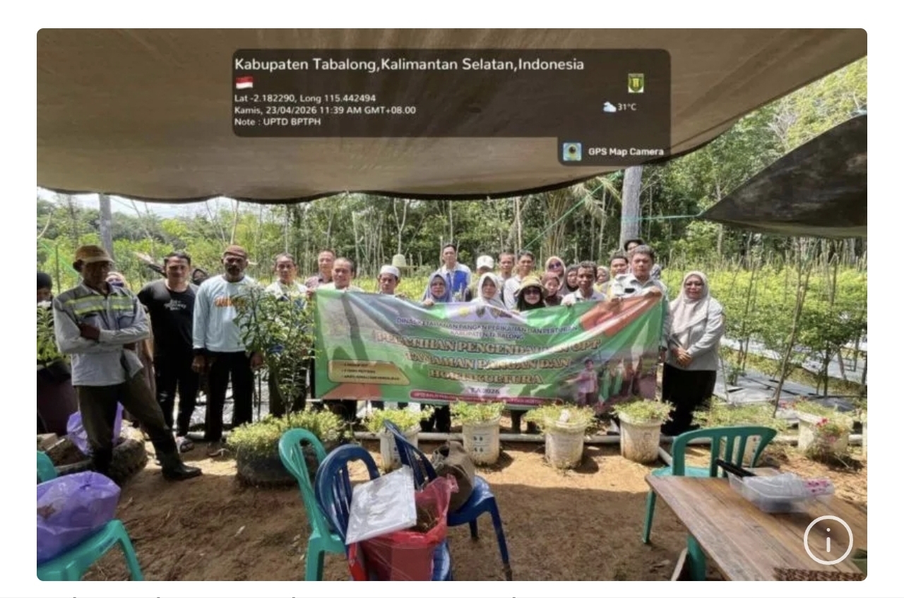 UPTD BPTPH Tabalong Edukasi Petani Desa Maburai atasi hama tanaman