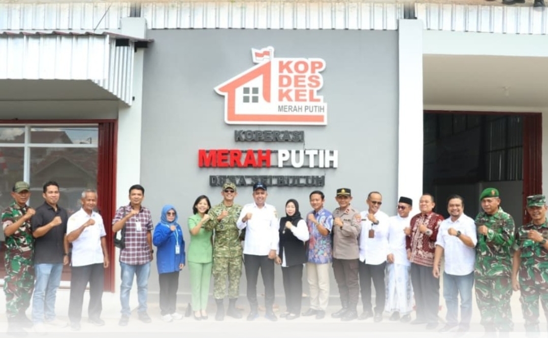 Wakil Bupati Tabalong Resmikan Koperasi Desa Merah Putih Sungai Buluh, Dorong Penguatan Ekonomi Desa