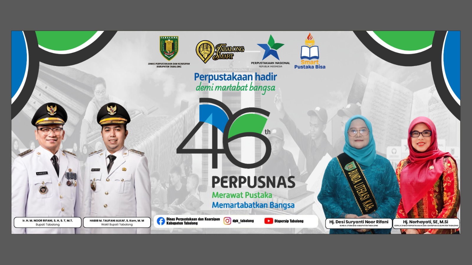 Ulang Tahun Ke-46 Perpustakaan Nasional Republik Indonesia