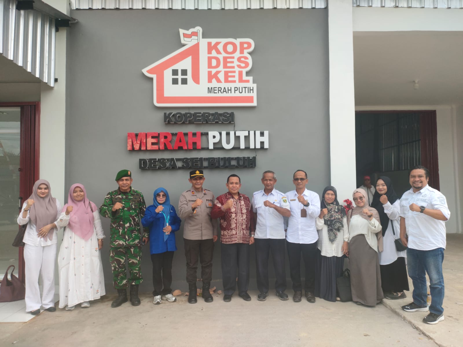 Launching Koperasi Desa Merah Putih di  Desa Sei Buluh