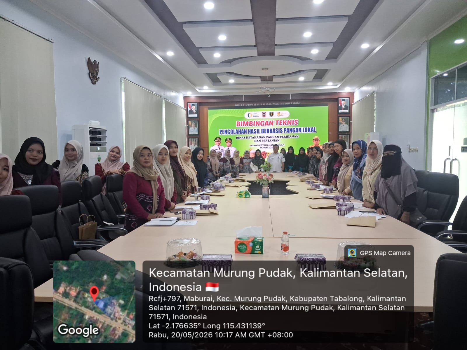 Bimbingan teknis pengolahan hasil berbasis pangan lokal