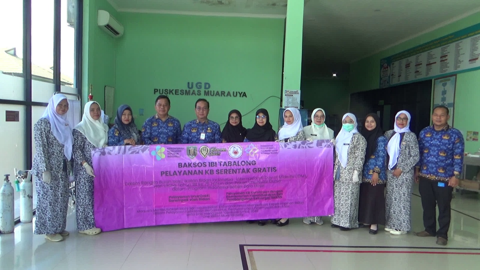 Peringati HUT IBI ke-75, Dinsos P3AP2KB dan IBI Tabalong Gelar Layanan KB Gratis