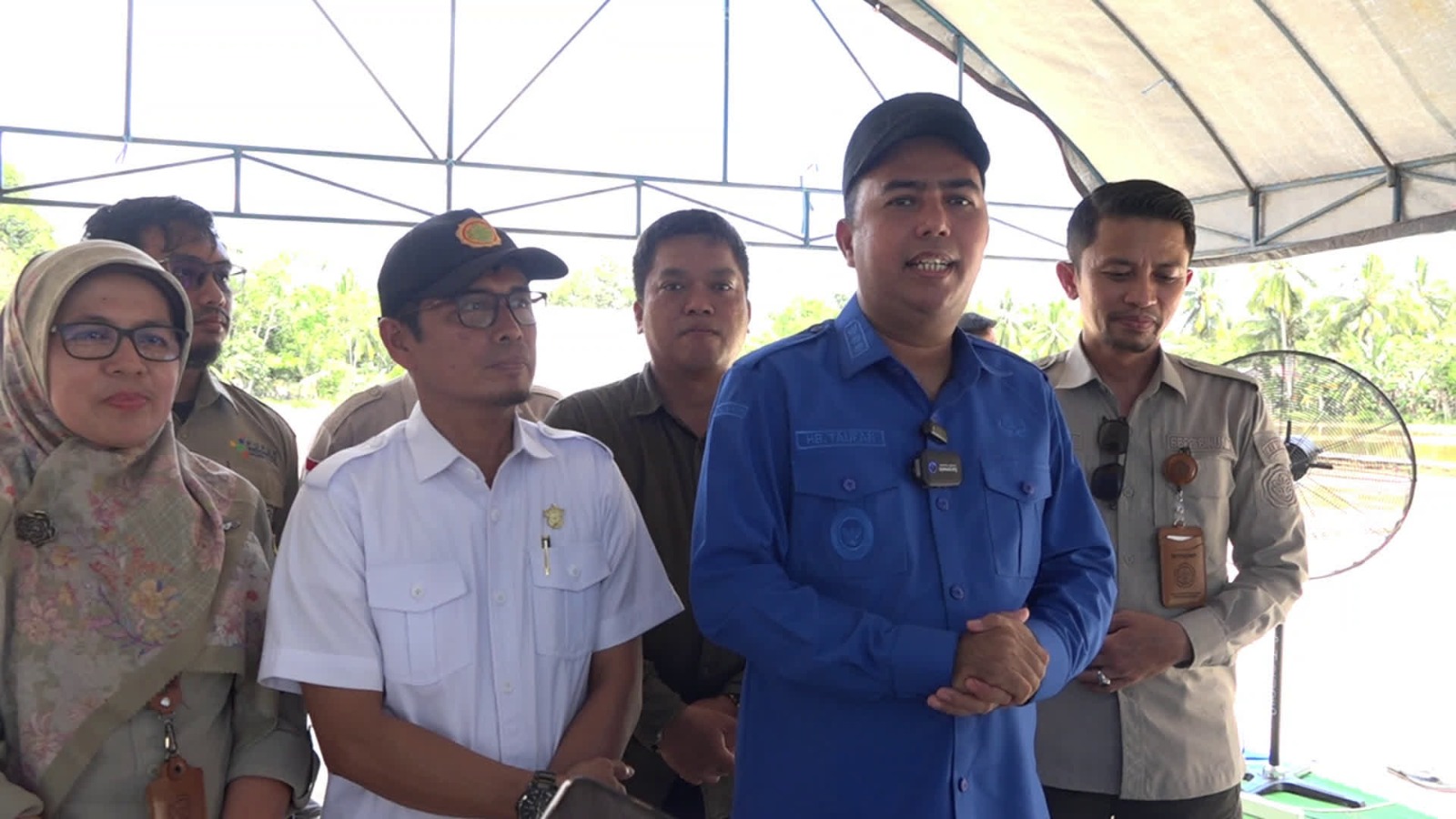 Balai Besar Penerapan Modernisasi Pertanian (BRMP) Kalimantan Selatan bersama DKP3 Tabalong melaksanakan tanam perdana program Pertanian Modern Advance Agricultural System atau PM-AAS di Desa Jaro pad