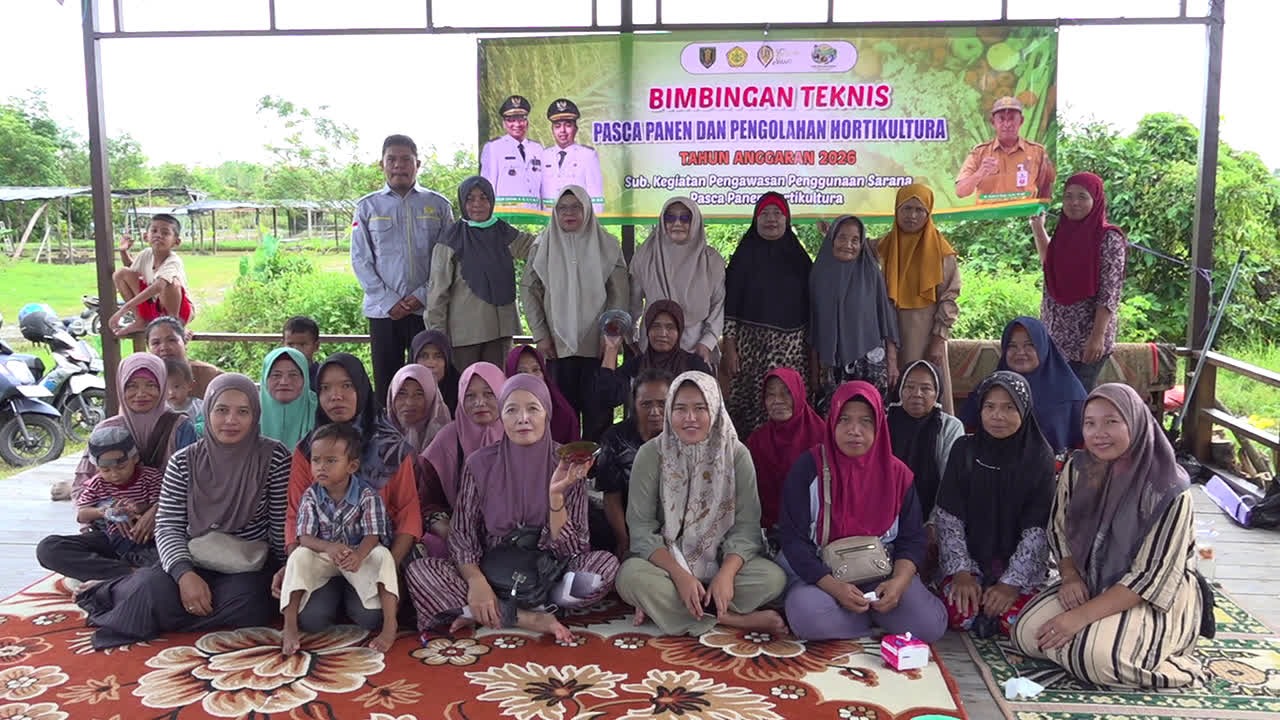 DKP3 Tabalong Beri Bimtek Pengolahan Tomat, Dorong Petani Tingkatkan Nilai Tambah Hasil Panen