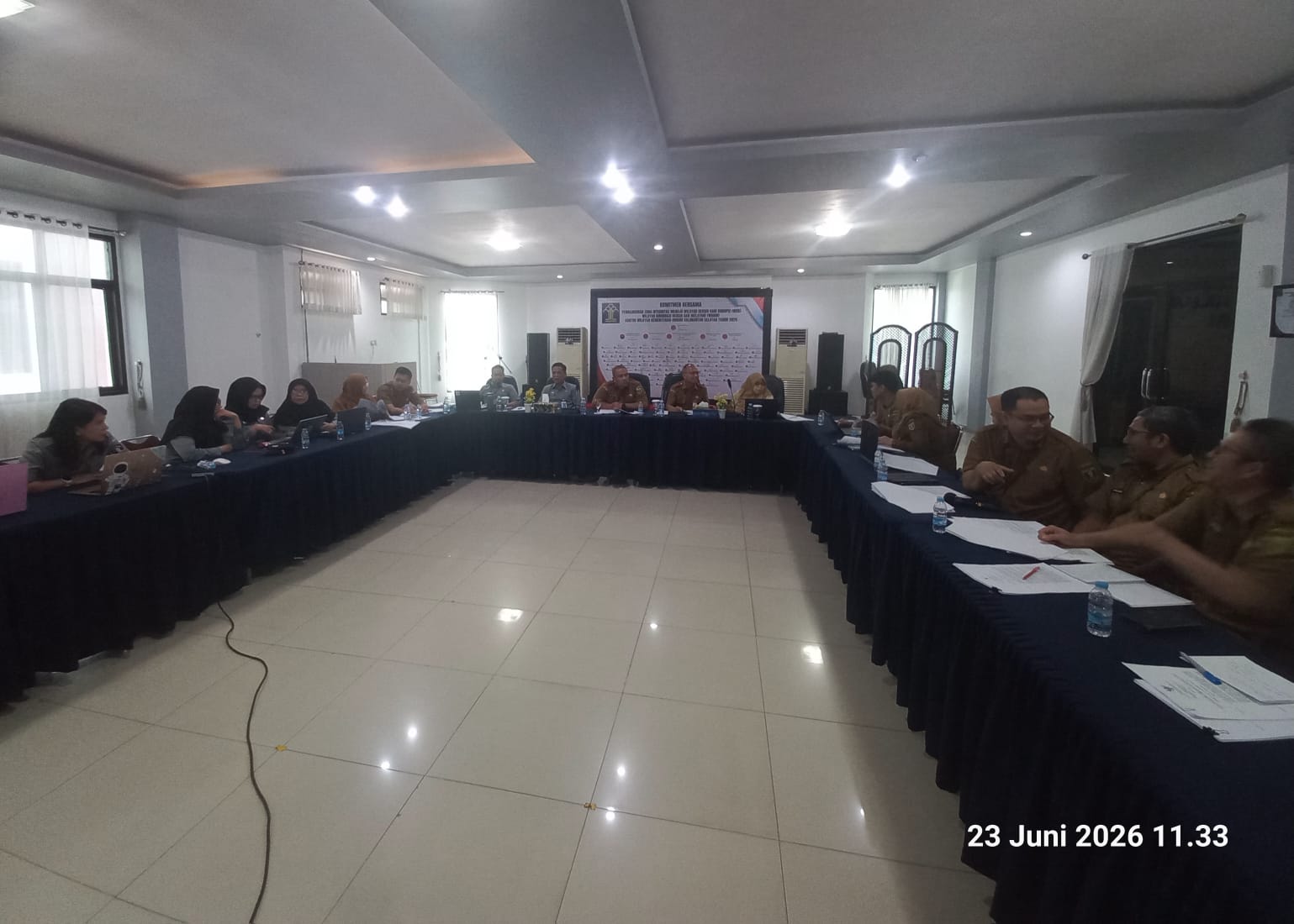 Pemerintah Kabupaten Tabalong melakukan harmonisasi dua Rancangan Peraturan Bupati Tabalong dengan pihak Kementerian Hukum Republik Indonesia Kantor Wilayah Kalimantan Selatan