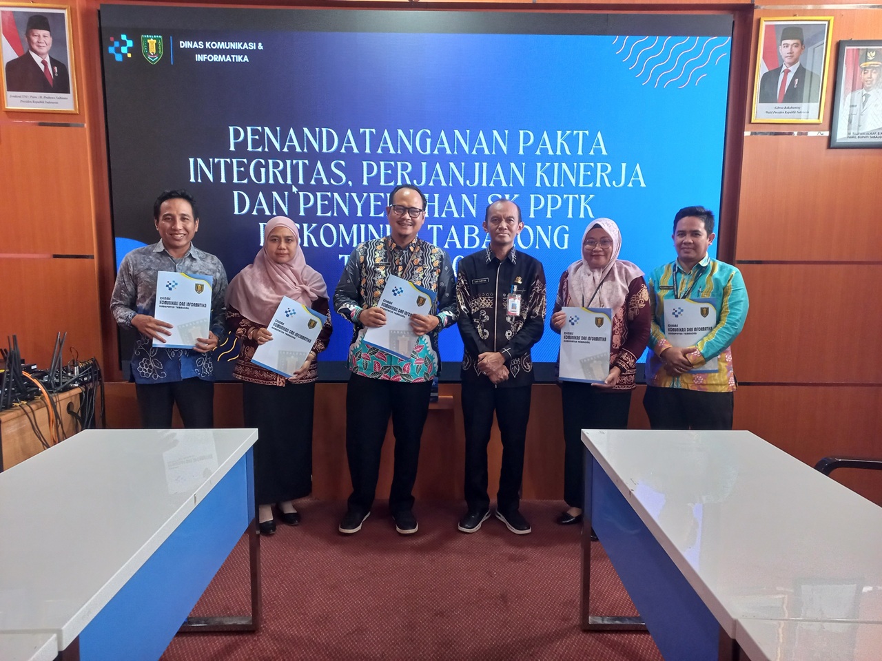 Perjanjian Kinerja 2026 Ditandatangani, Diskominfo Tabalong Perkuat Integritas ASN