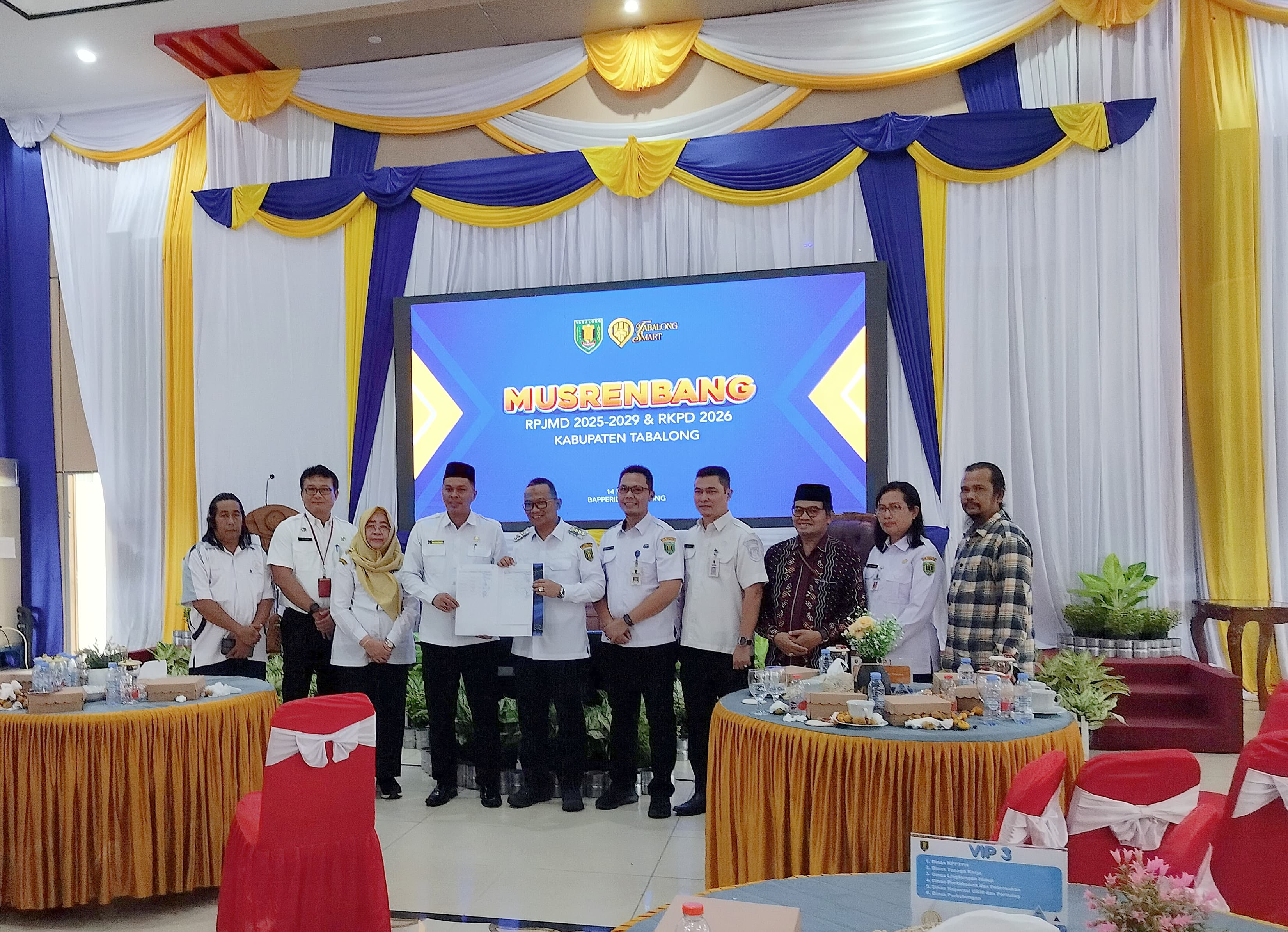 Musrenbang Kabupaten dalam rangka Penyusunan RPJMD Kabupaten Tabalong Tahun 2025-2029 dan Penyusunan RKPD Kabupaten Tabalong Tahun 2026