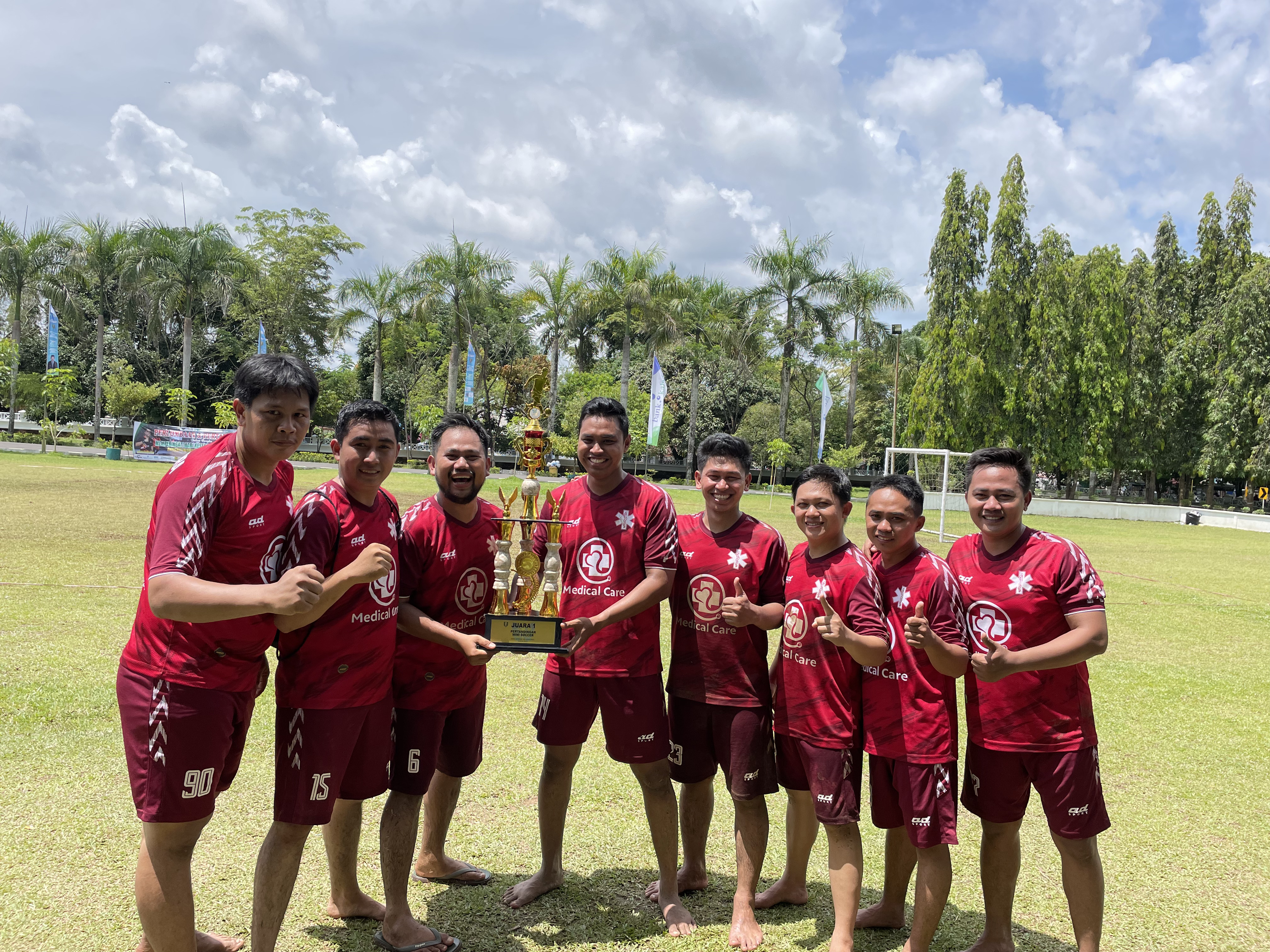 Dramatis, Puskesmas Muara Uya Juara Mini Soccer HKN Ke 58