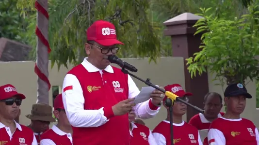 Ikuti Napak Tilas HUT RI ke-80, Bupati Ajak Warga Tabalong Jaga Semangat Juang