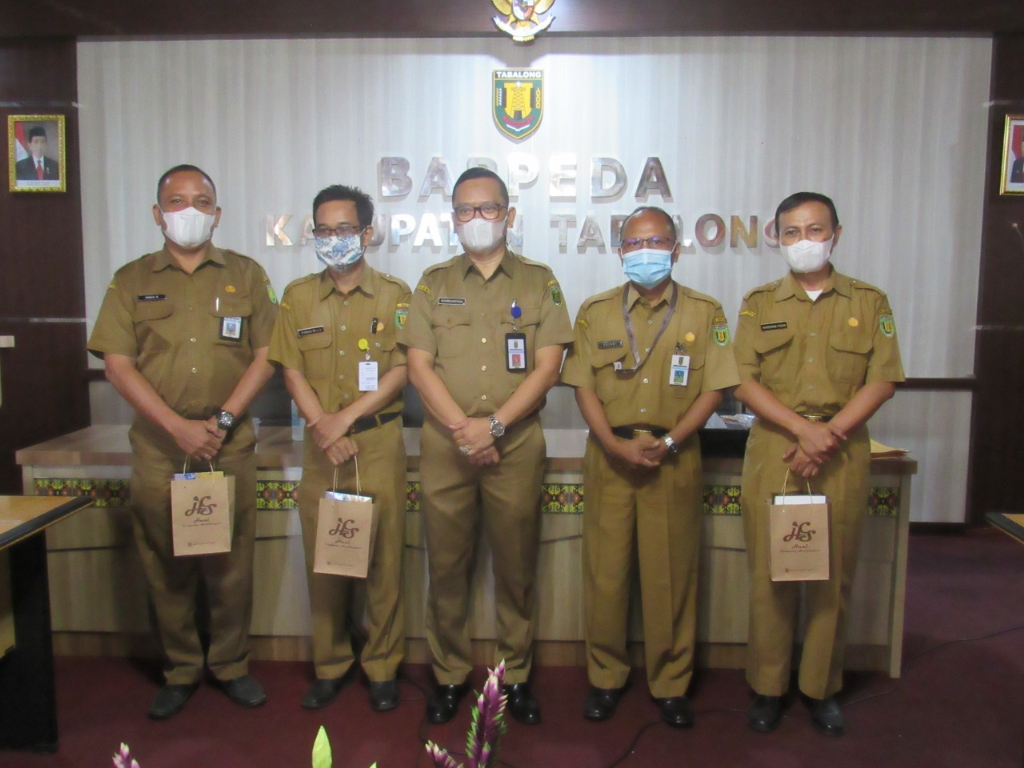 Pelaksanaan Sertijab Tiga Pejabat Struktural Bappeda Kabupaten Tabalong