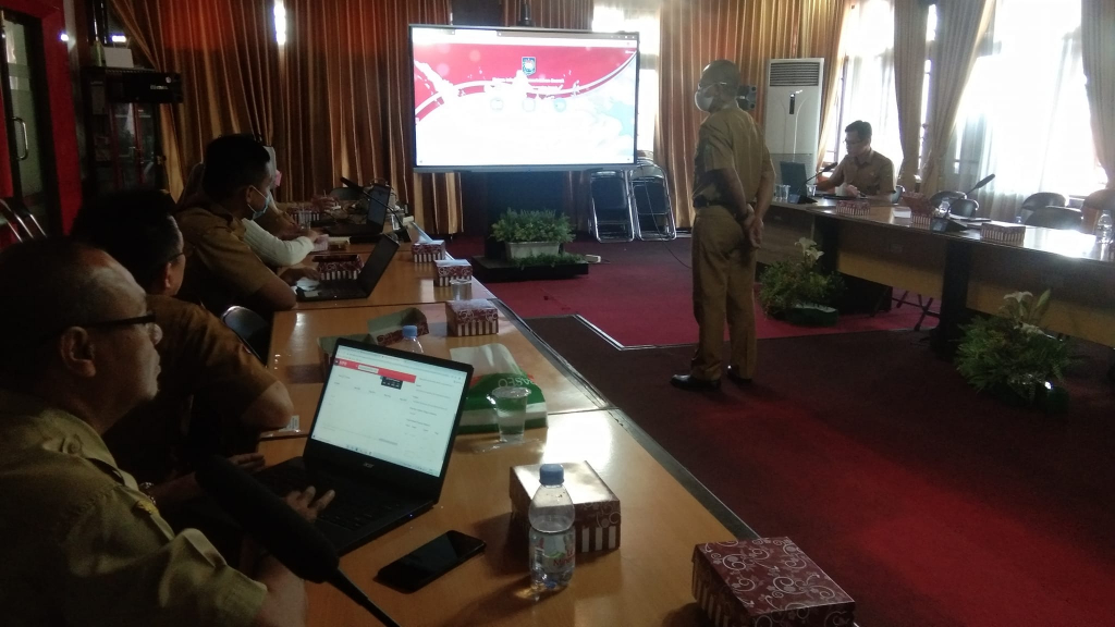 Proses Penginputan Renstra PD Ke Dalam SIPD, Bappedalitbang Gelar Rapat Bersama SKPD MItra