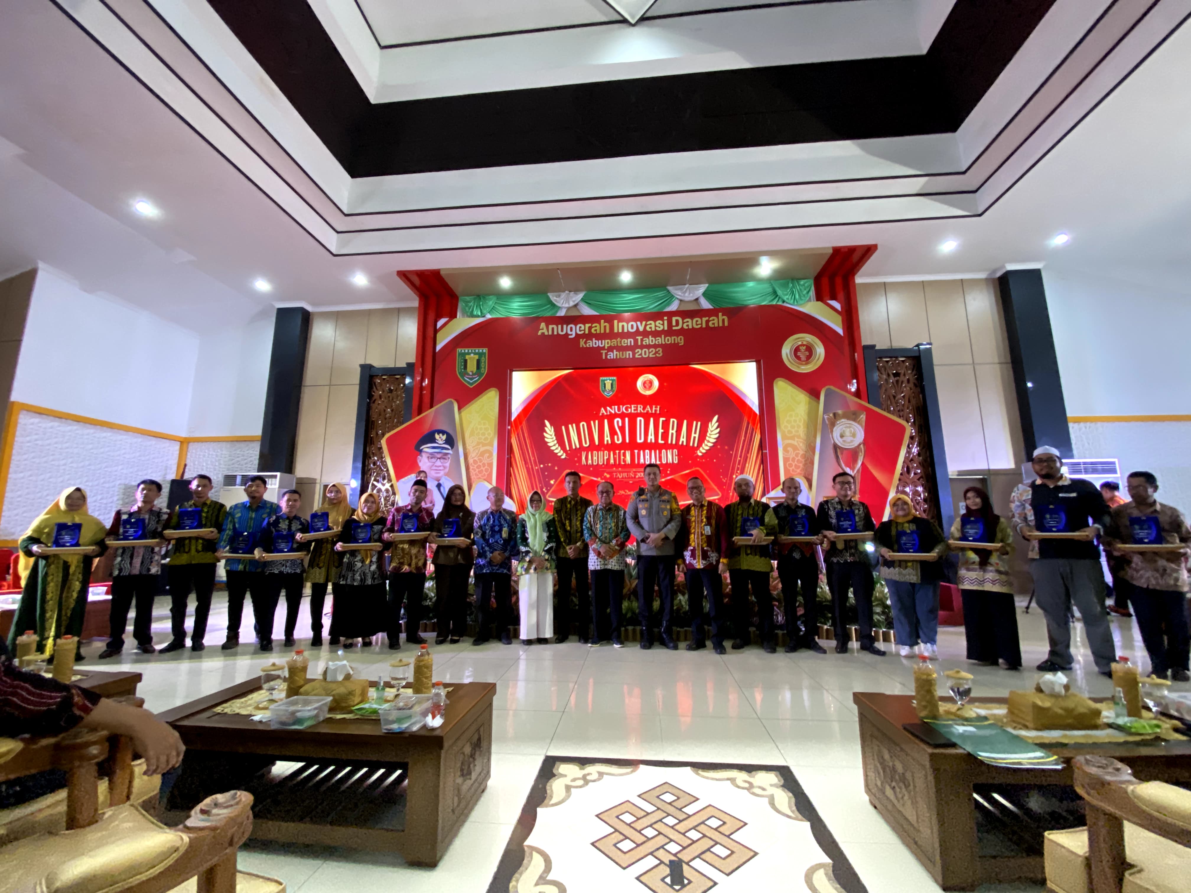 Penutup Tahun 2023, Bappedalitbang Gelar Anugerah Inovasi Daerah sebagai Bentuk Apresiasi kepada para Inovator