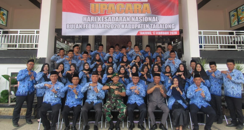 Bappeda Sukses Laksanakan Upacara Hari Kesadaran Nasional