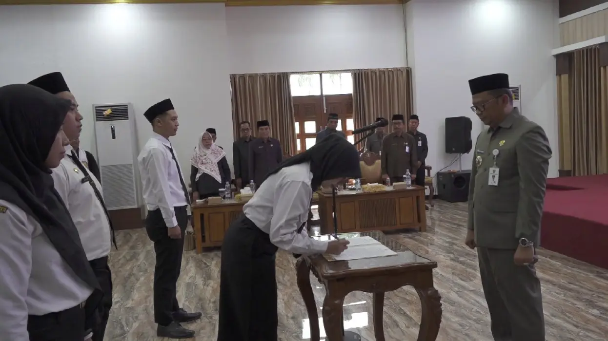 Resmi Dilantik, 93 P3K Tabalong Diminta Jadi Teladan dan Berikan Pelayanan Terbaik