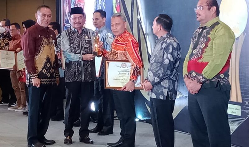 Pemkab Tabalong Raih Juara 1 Dalam Ajang Geospasial Banua Award 2022