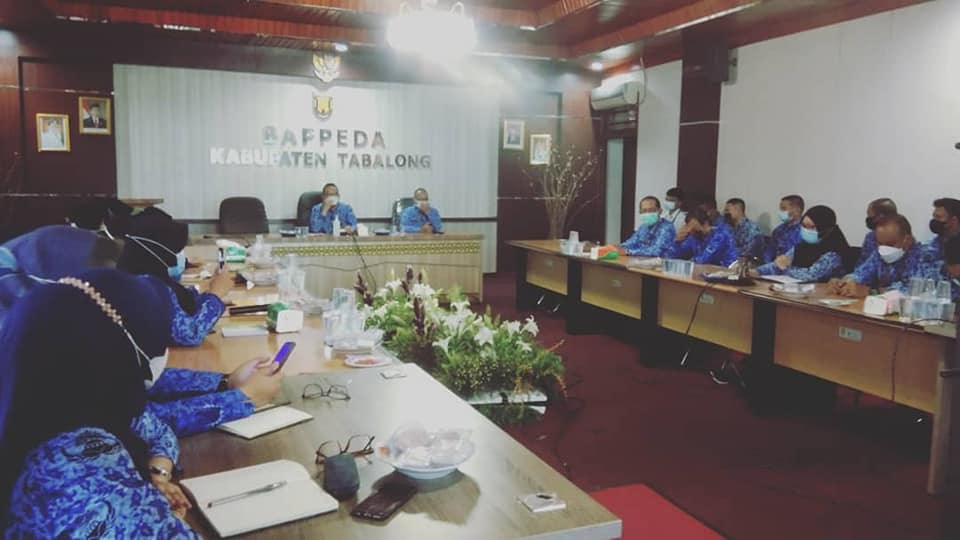 Rapat Internal dan Halal Bihalal Bappeda Kabupaten Tabalong