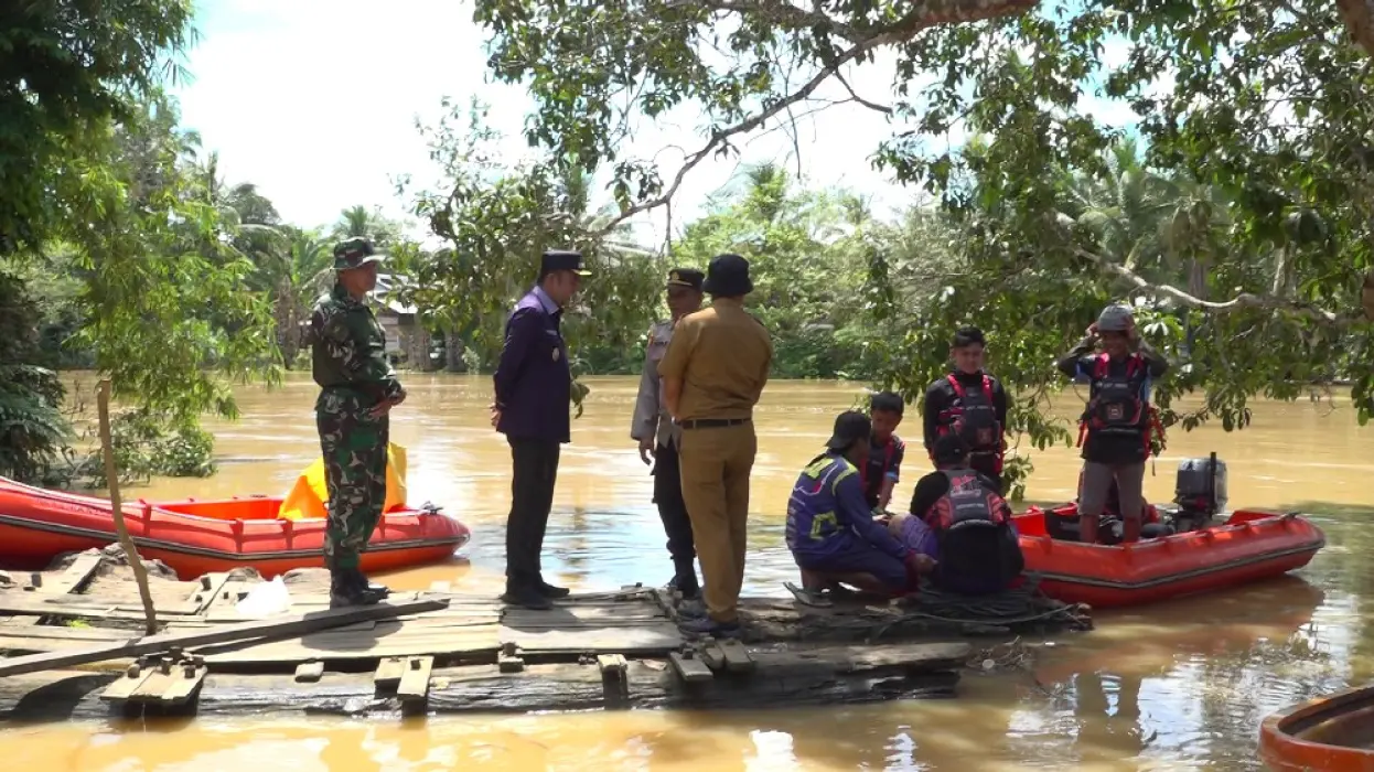 Habib Taufan Tinjau Pencarian Anak Hilang di Tantaringin