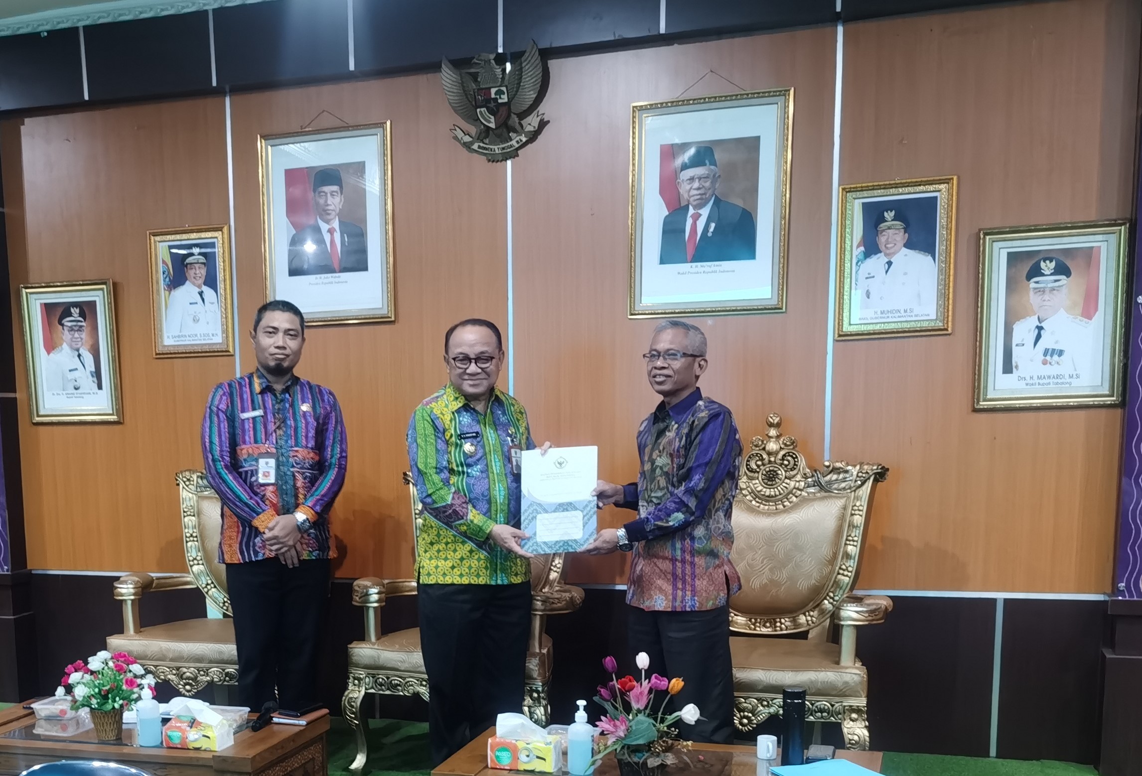 Exit Meeting Pemeriksaan Interim BPK-RI atas LKPD Kab Tabalong TA 2022