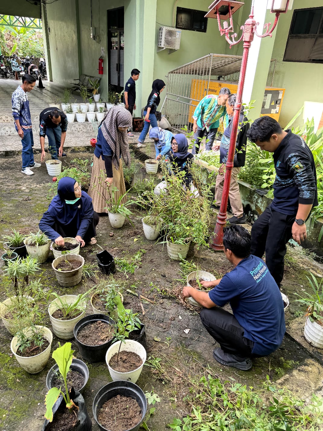 Dinkes Tabalong Kembali Aktifkan Gema Jalin, Wujudkan Lingkungan Kerja Bersih dan Asri