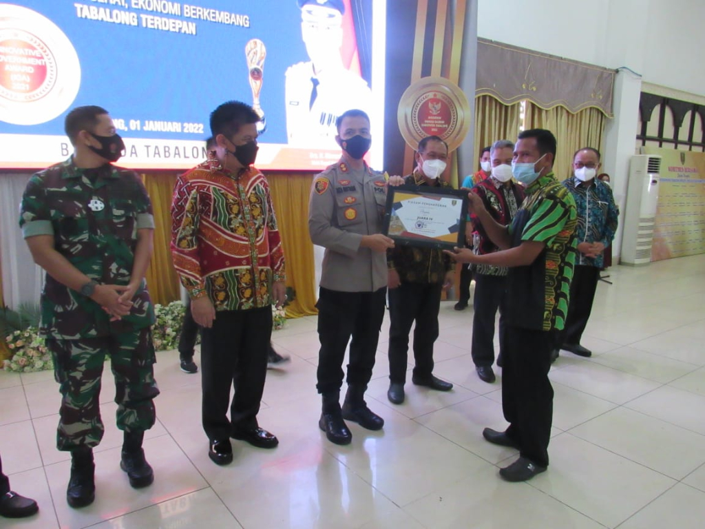 Tepat 1 Januari, Bappeda Gelar Penganugerahan Inovasi Daerah